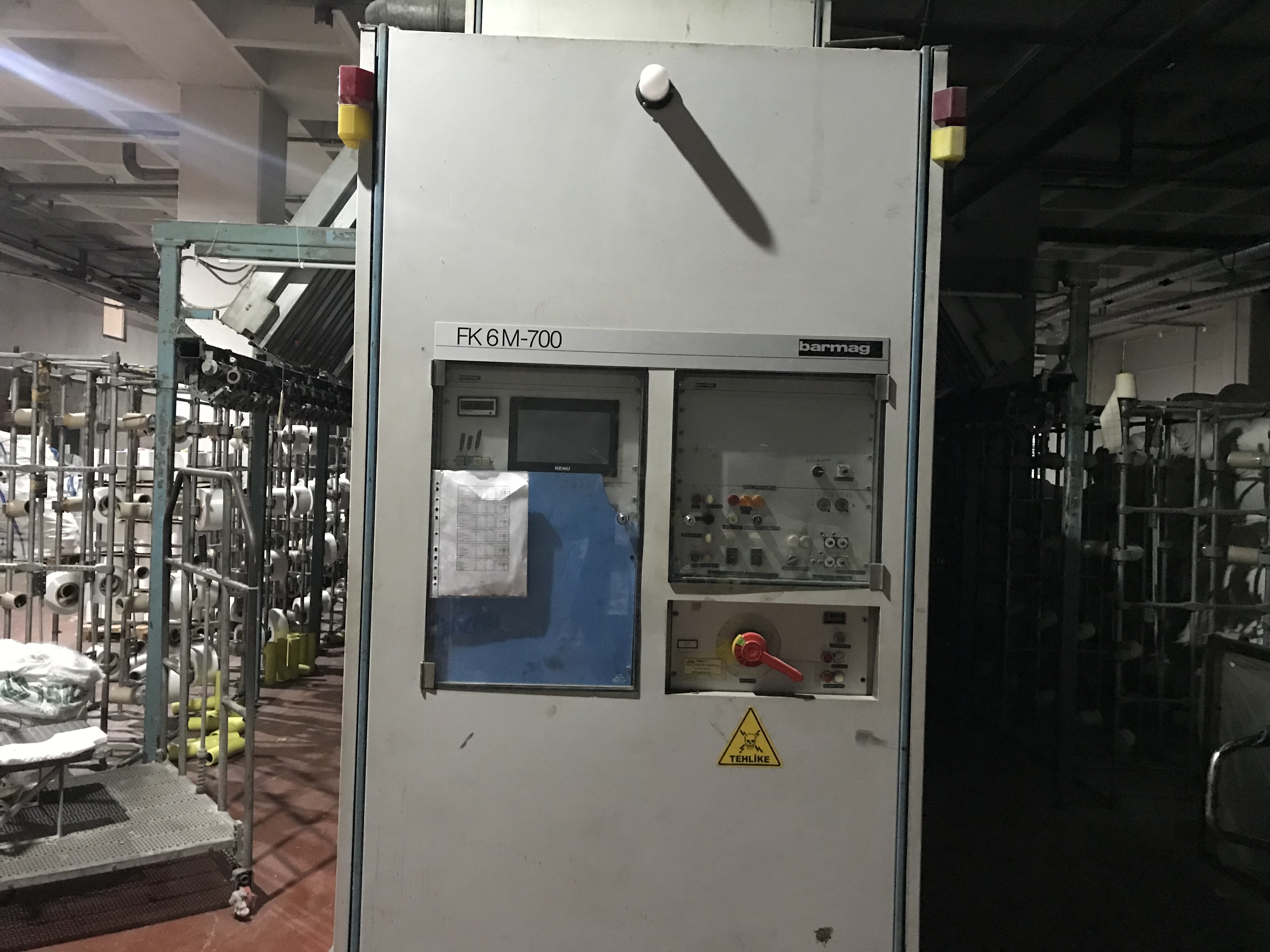 Barmag Fk 1000  tekstürize makinesi