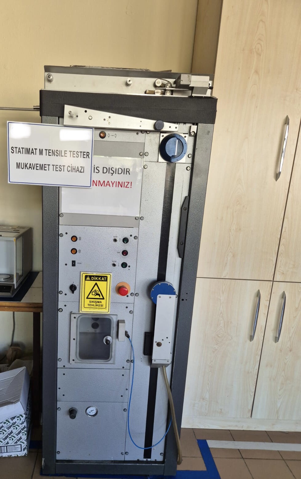 Statimat M tensile tester iplik mukavemet test cihazı