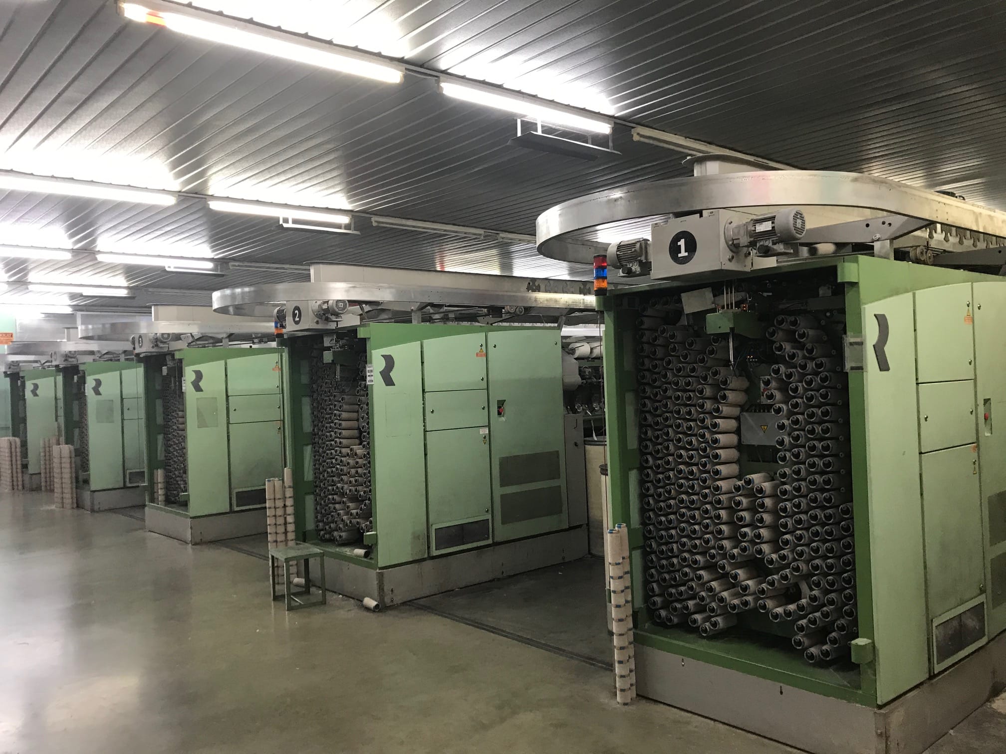 Rieter R 40 openend makinaları