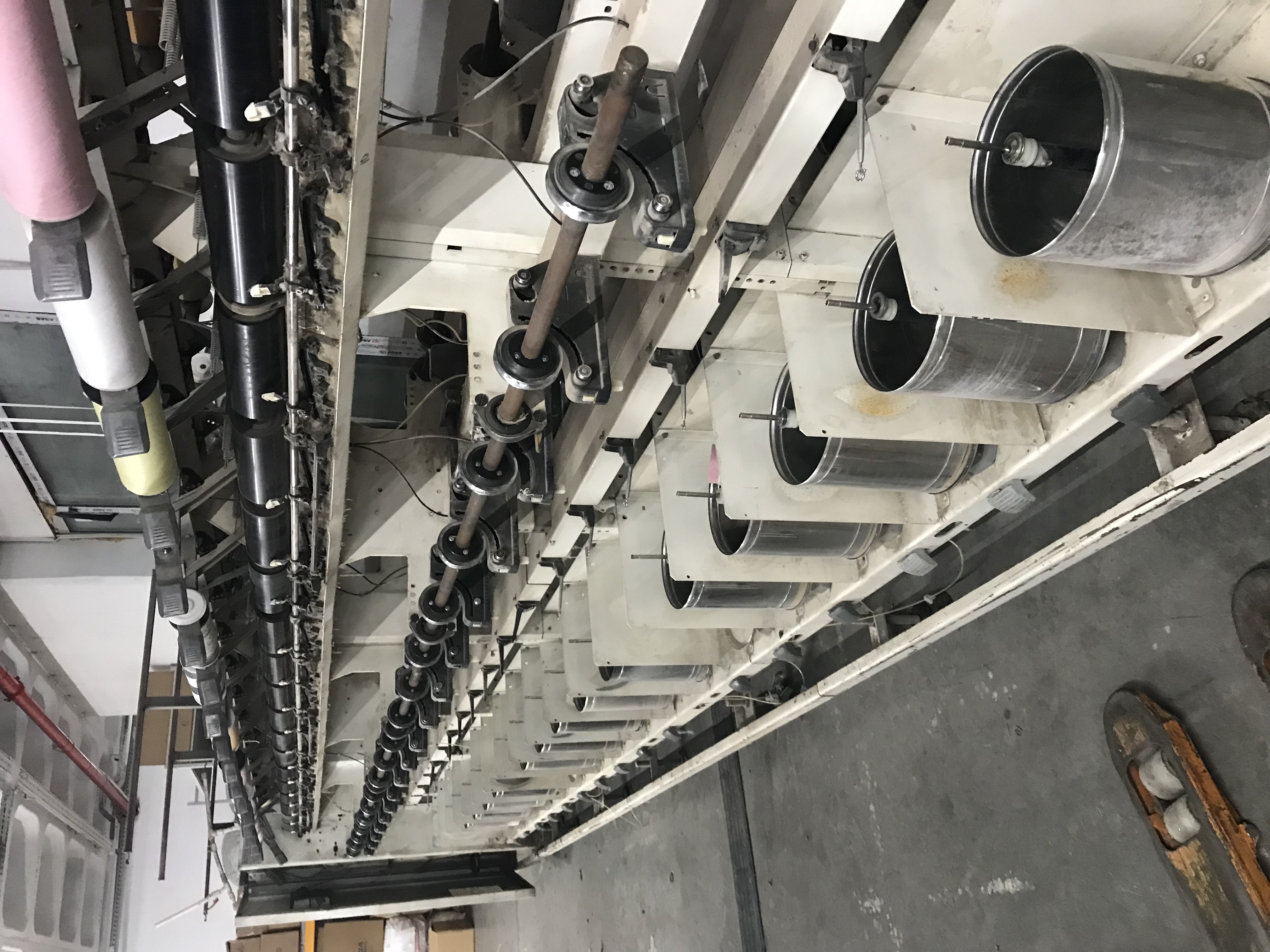 10 inch icbt iplik büküm makinaları 