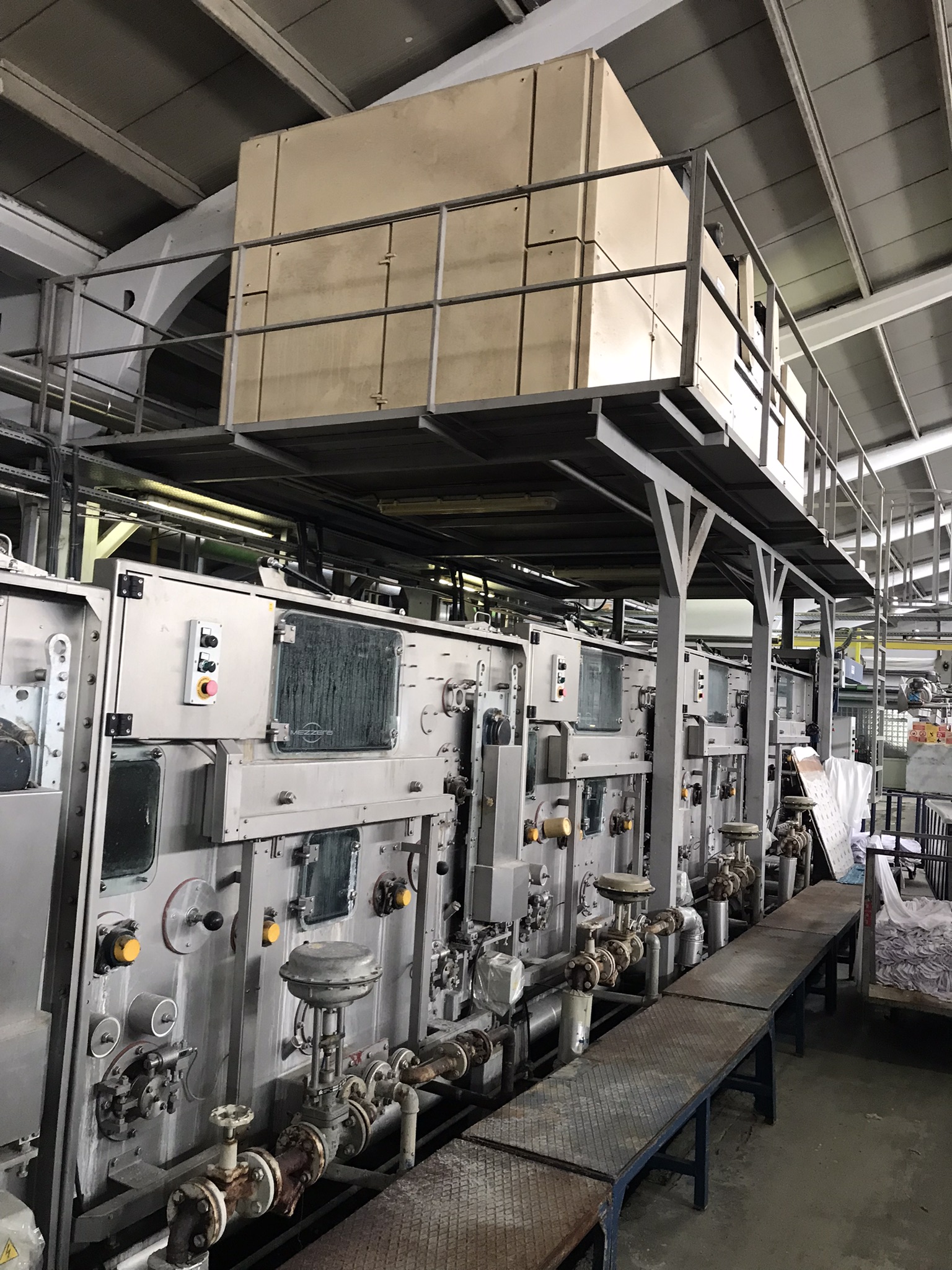 Mezzera kumaş yıkama makinası