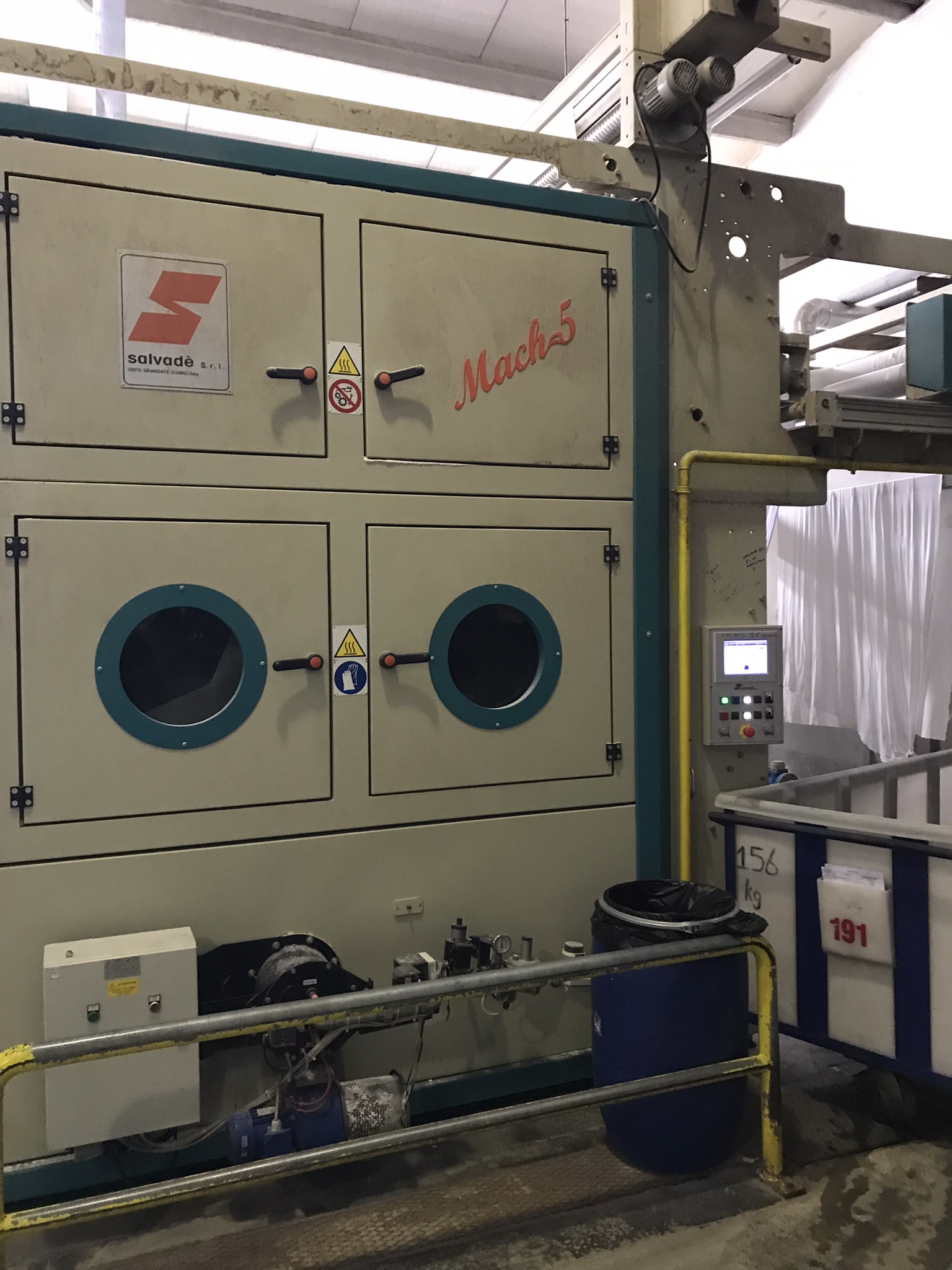 Salvade kurutma ve çırpma makinası