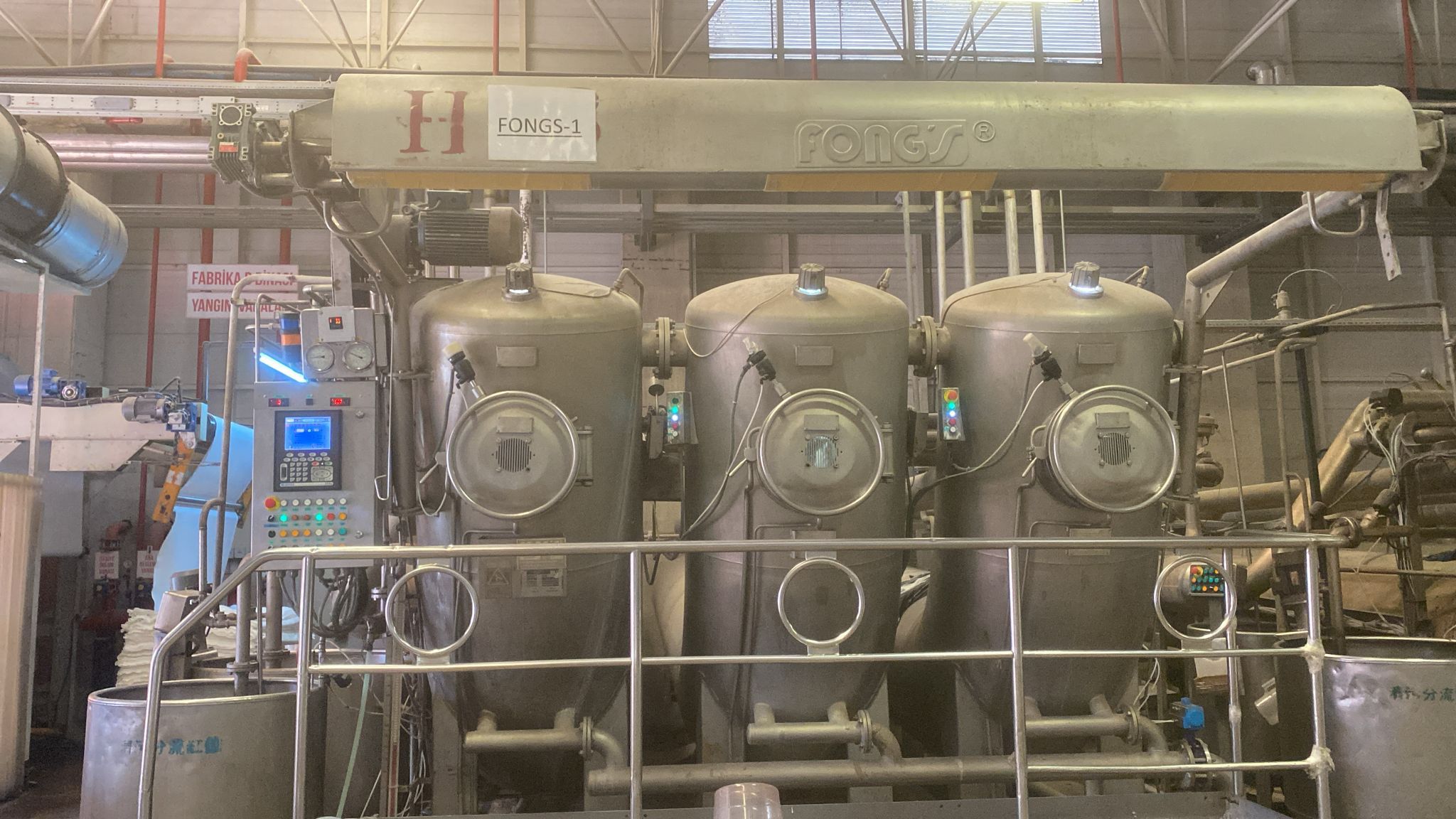 Fongs pipo jet kumaş boyama