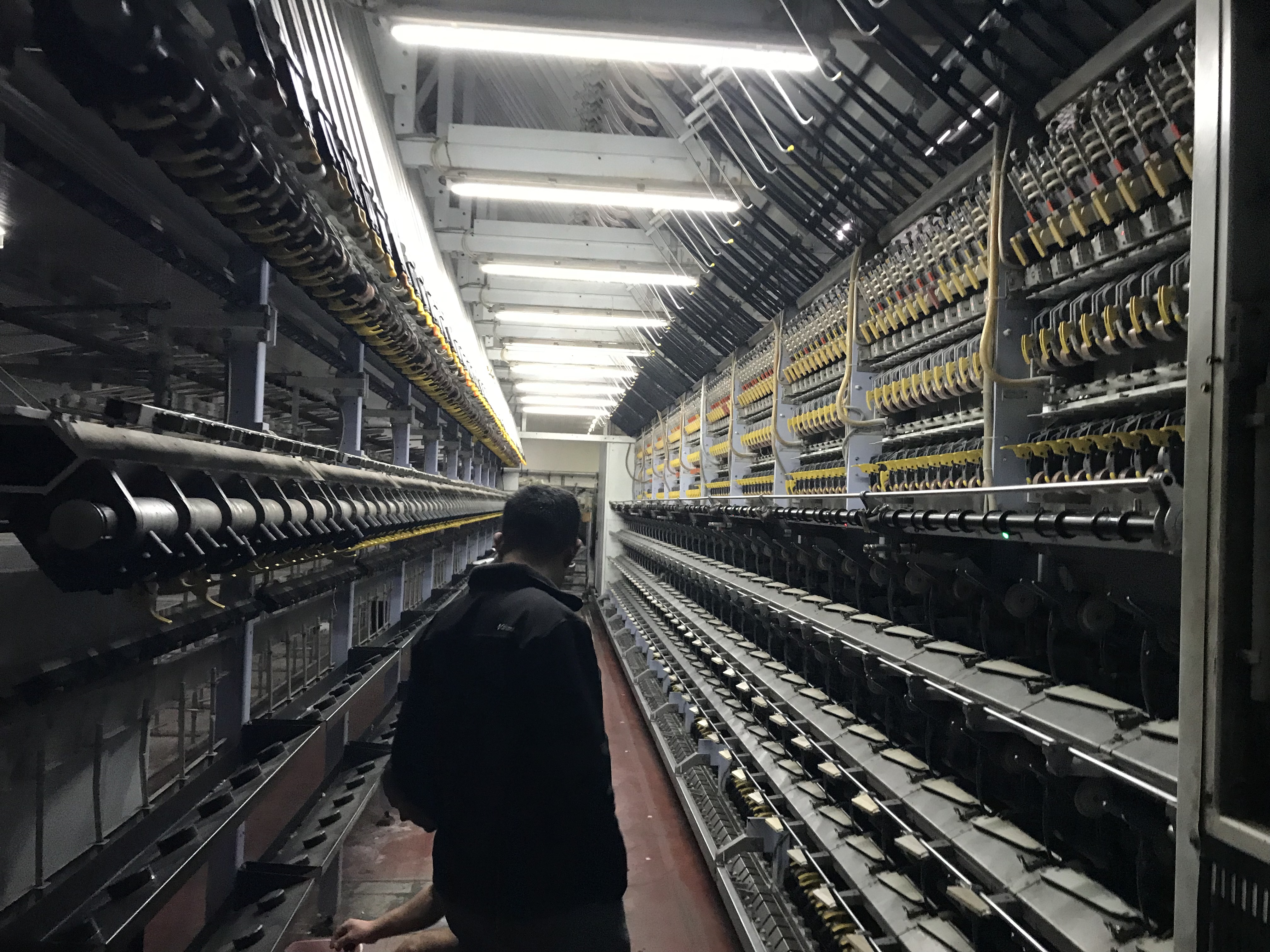 Barmag fk 1000 tekstürize makinası