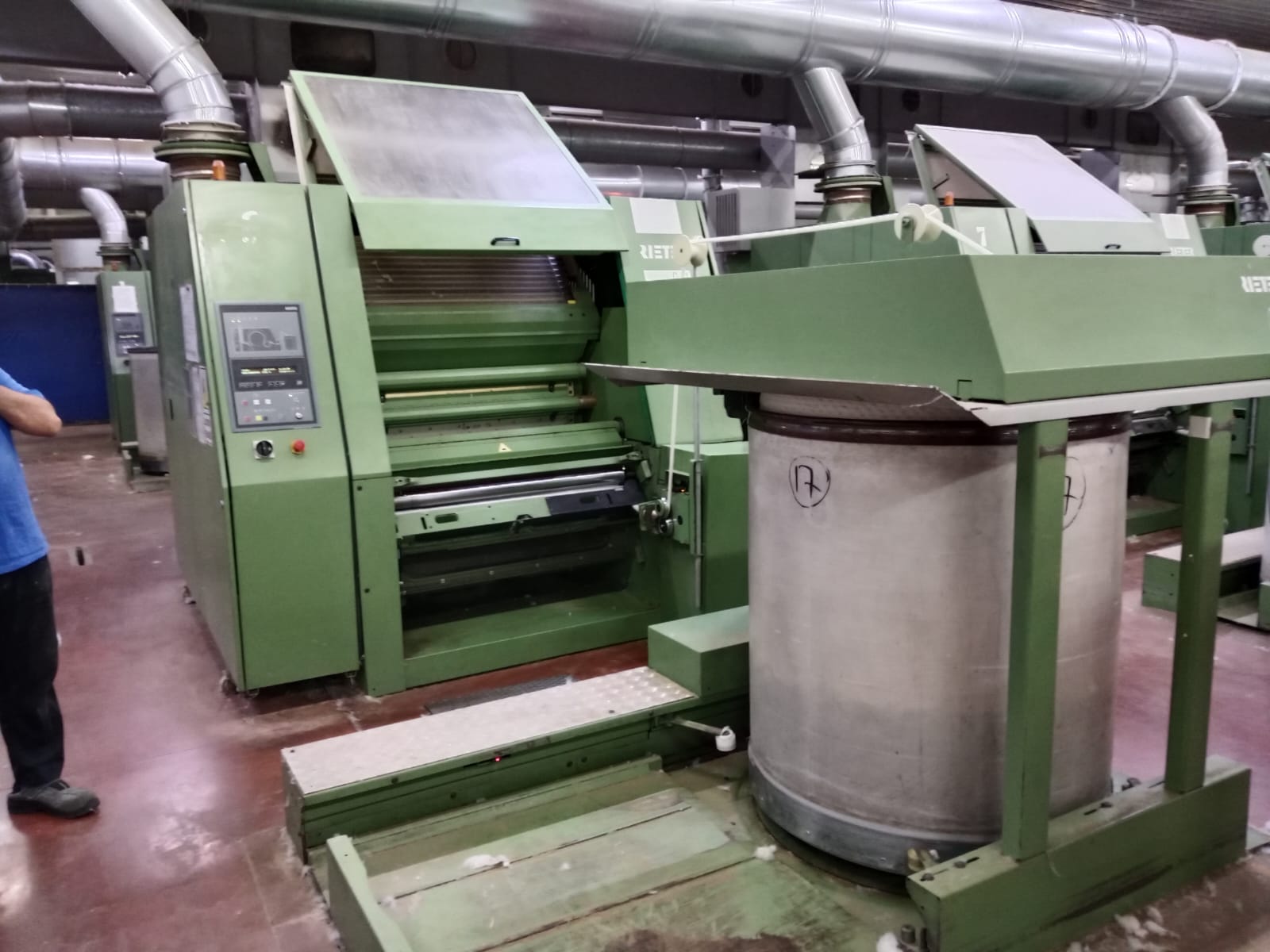 Rieter c 51 carding machines ( rieter c 51 tarak makinaları) 