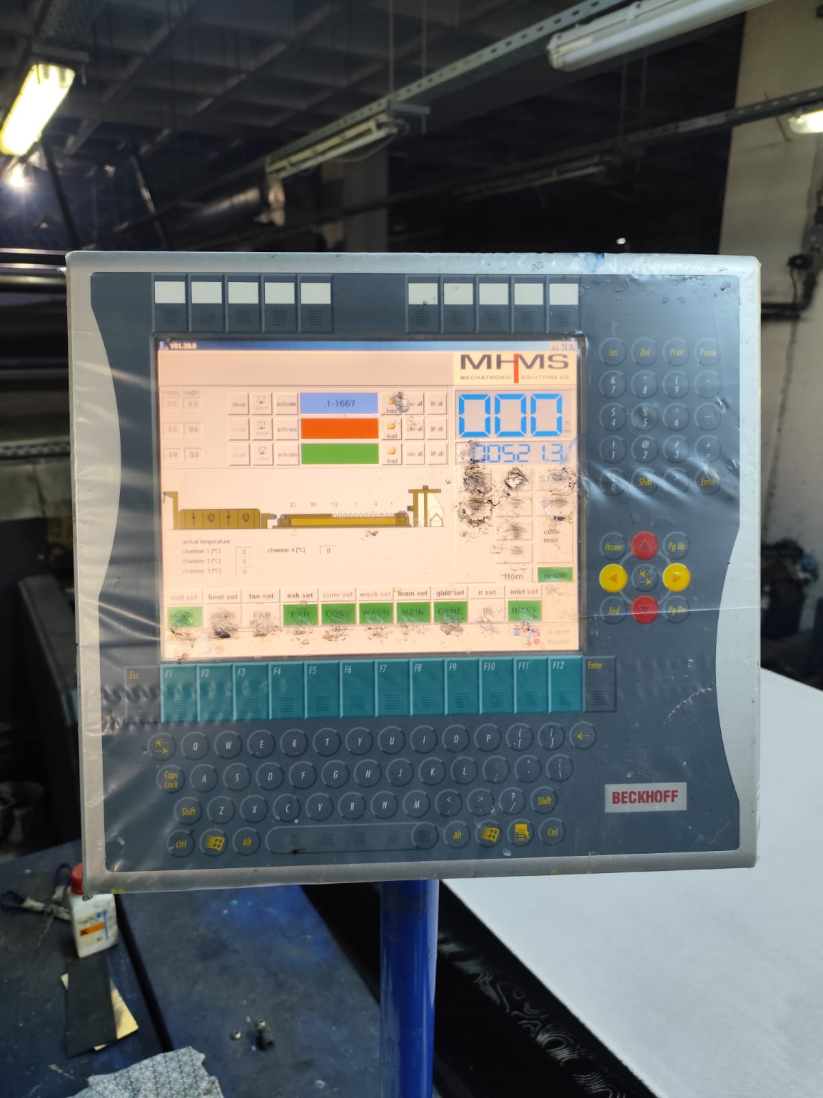 2012 mhms rotasyon baskı makinası